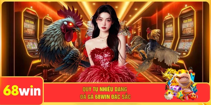Quy tụ nhiều dạng đá gà 68WIN đặc sắc